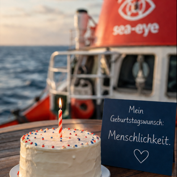 Geburtstagsaktion für Sea-Eye
