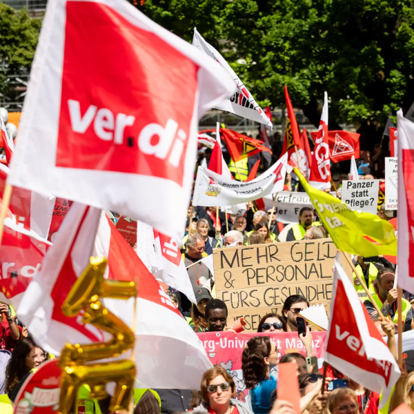 ver.di Jugend Bayern: Solidarität kennt keine Grenzen!
